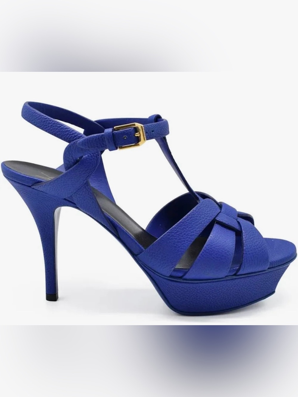 Saint Laurent YSL Tribute Platform Sandals